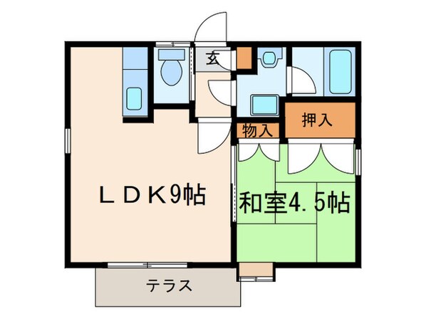 リオ・ファームの物件間取画像